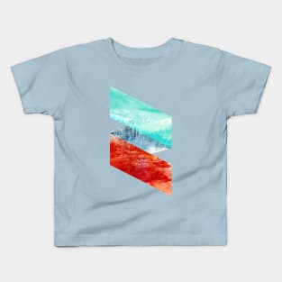 Mountain Stripes Kids T-Shirt